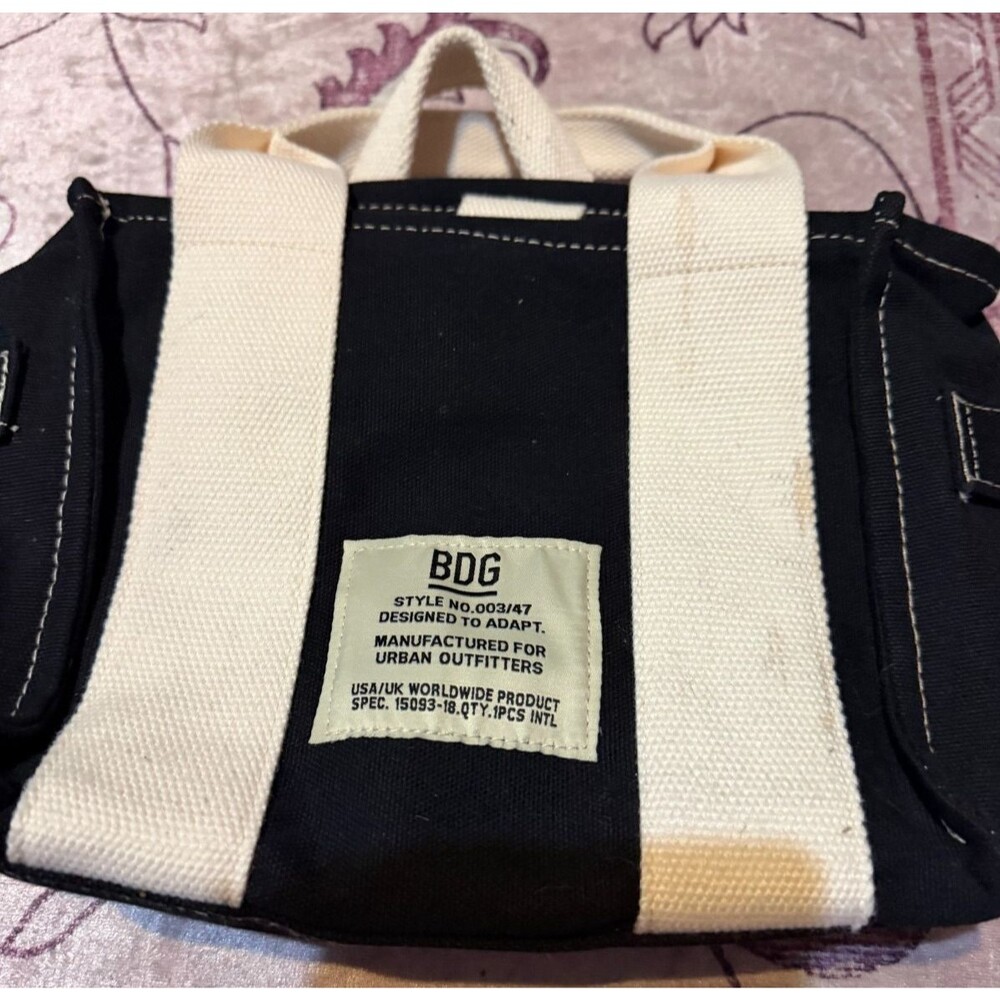 BDG Mini Tote Coastal Beach Crossbody Cotton Urban Outfitter Chic